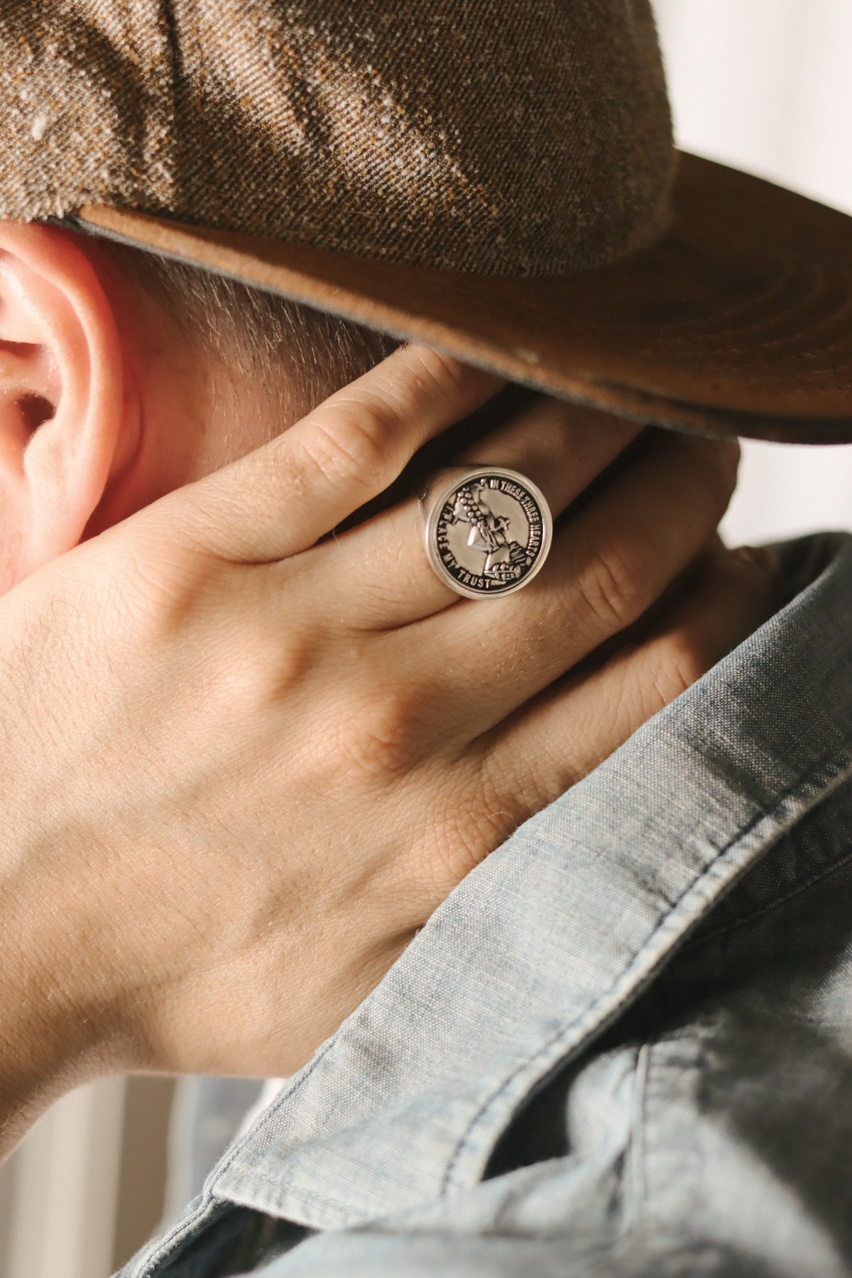 Holy Family Hearts® Signet Ring