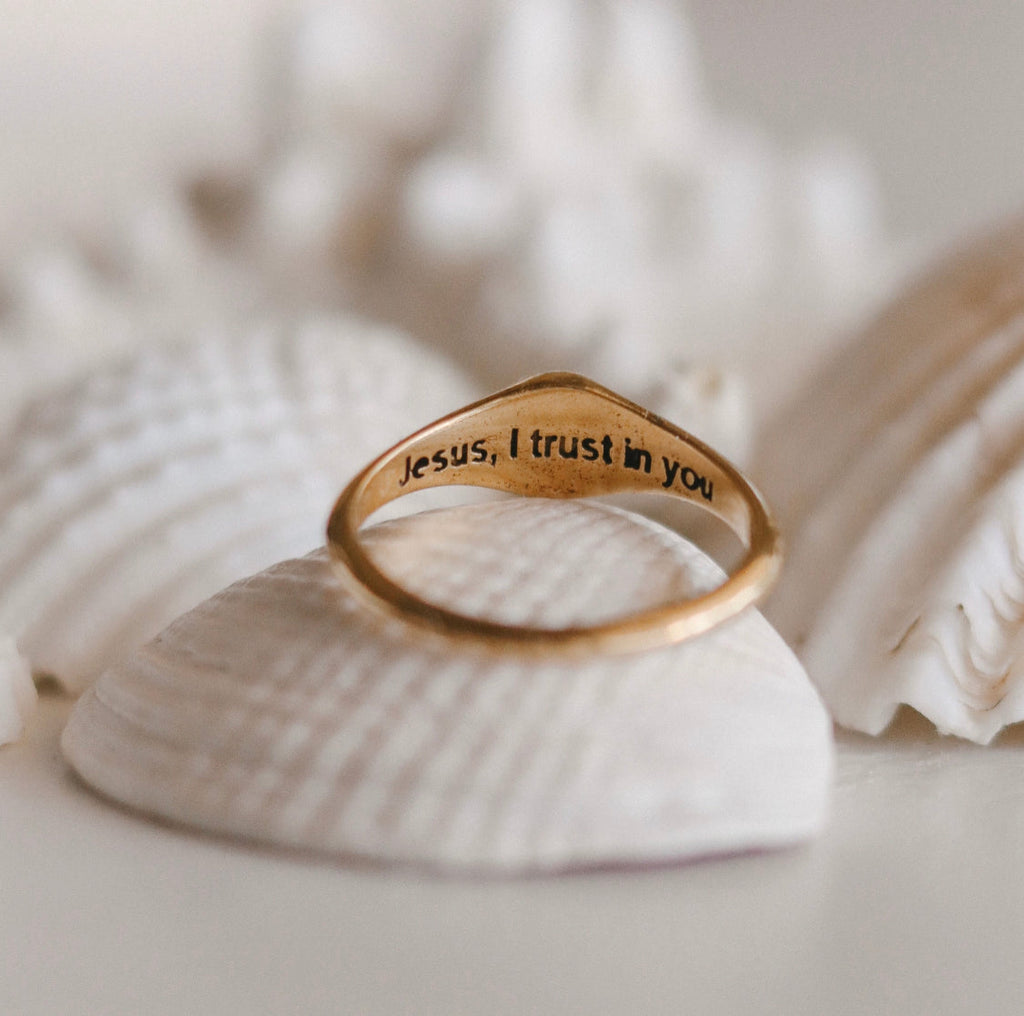 Ocean of Mercy® Ring in Vermeil