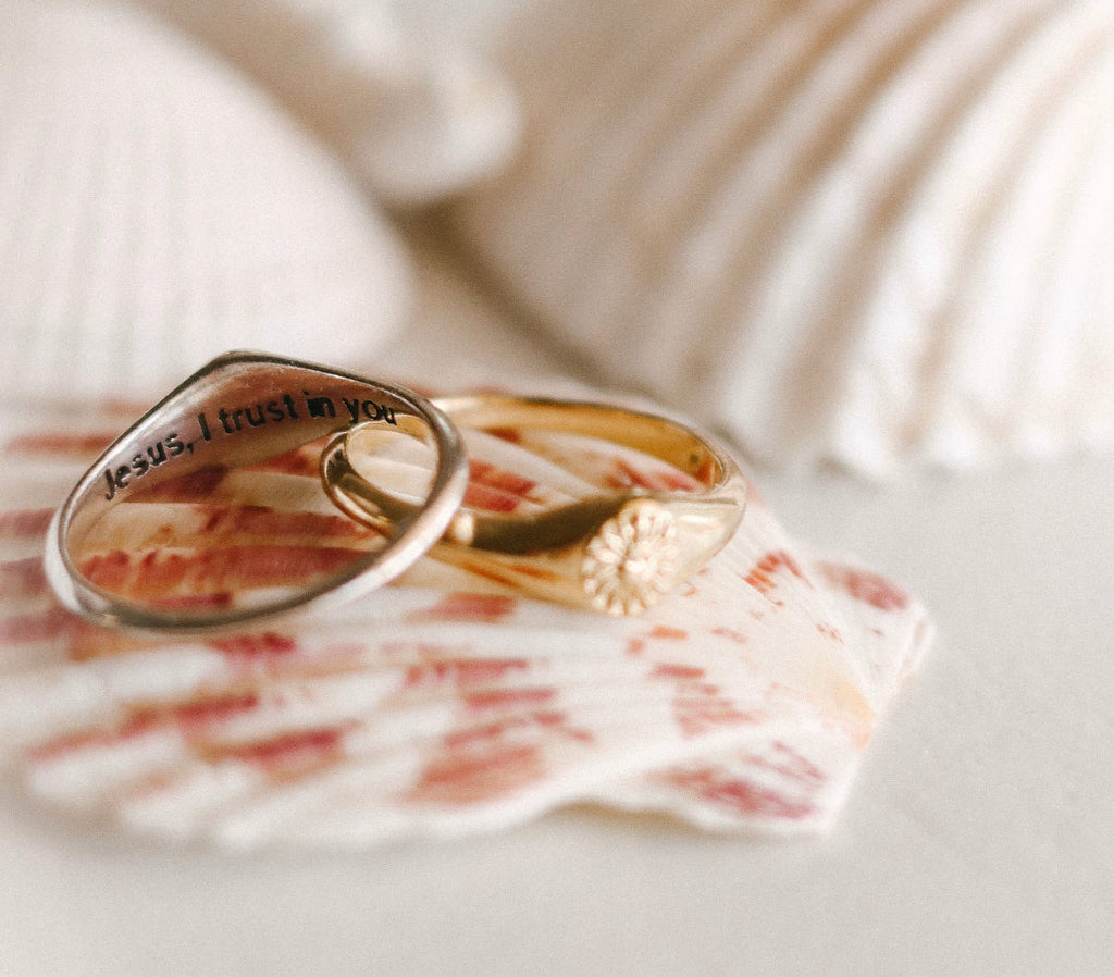 Ocean of Mercy® Ring in Vermeil