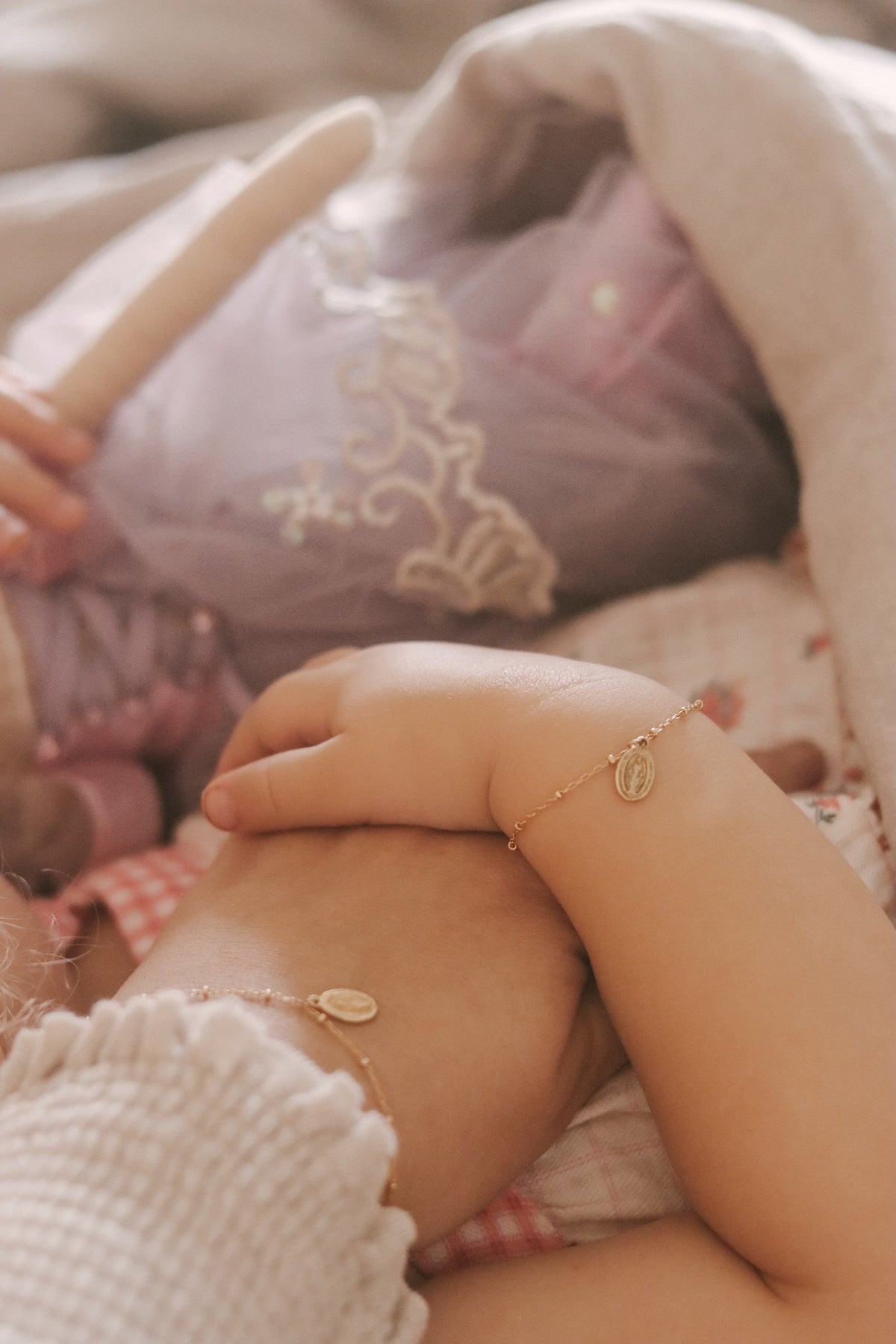 Miraculous Medal Bracelet Set | Mommy and Me