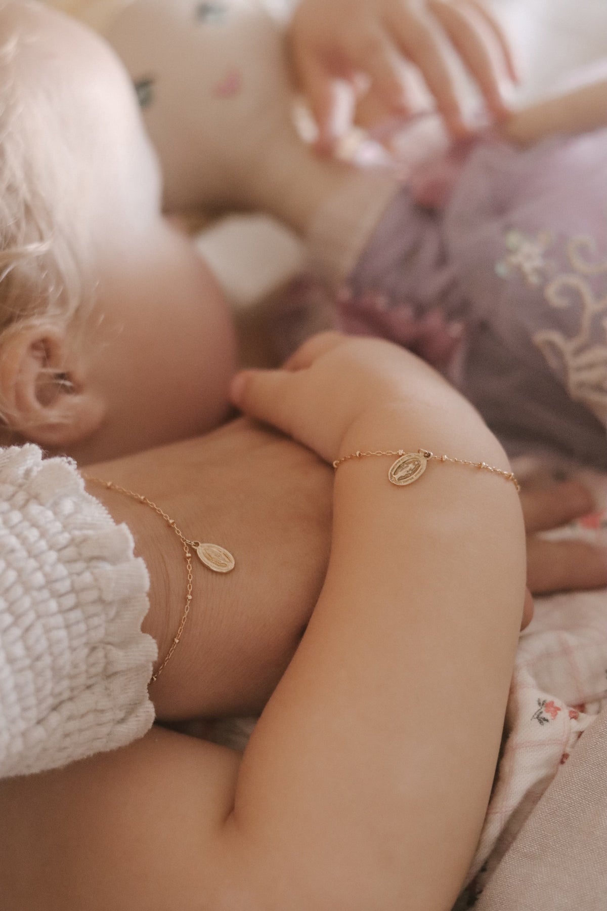 Miraculous Medal Bracelet Set | Mommy and Me