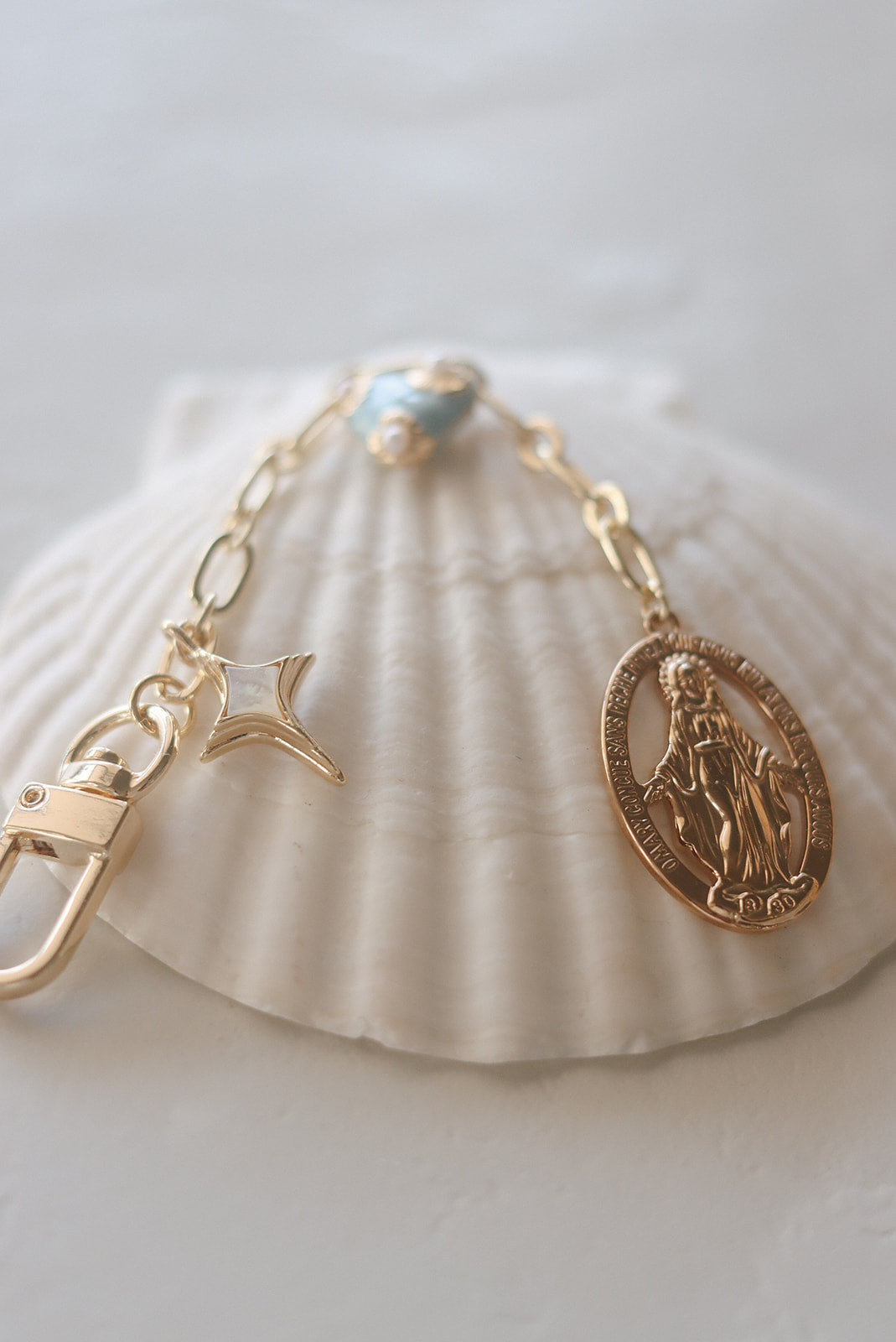 Our Lady charm chain