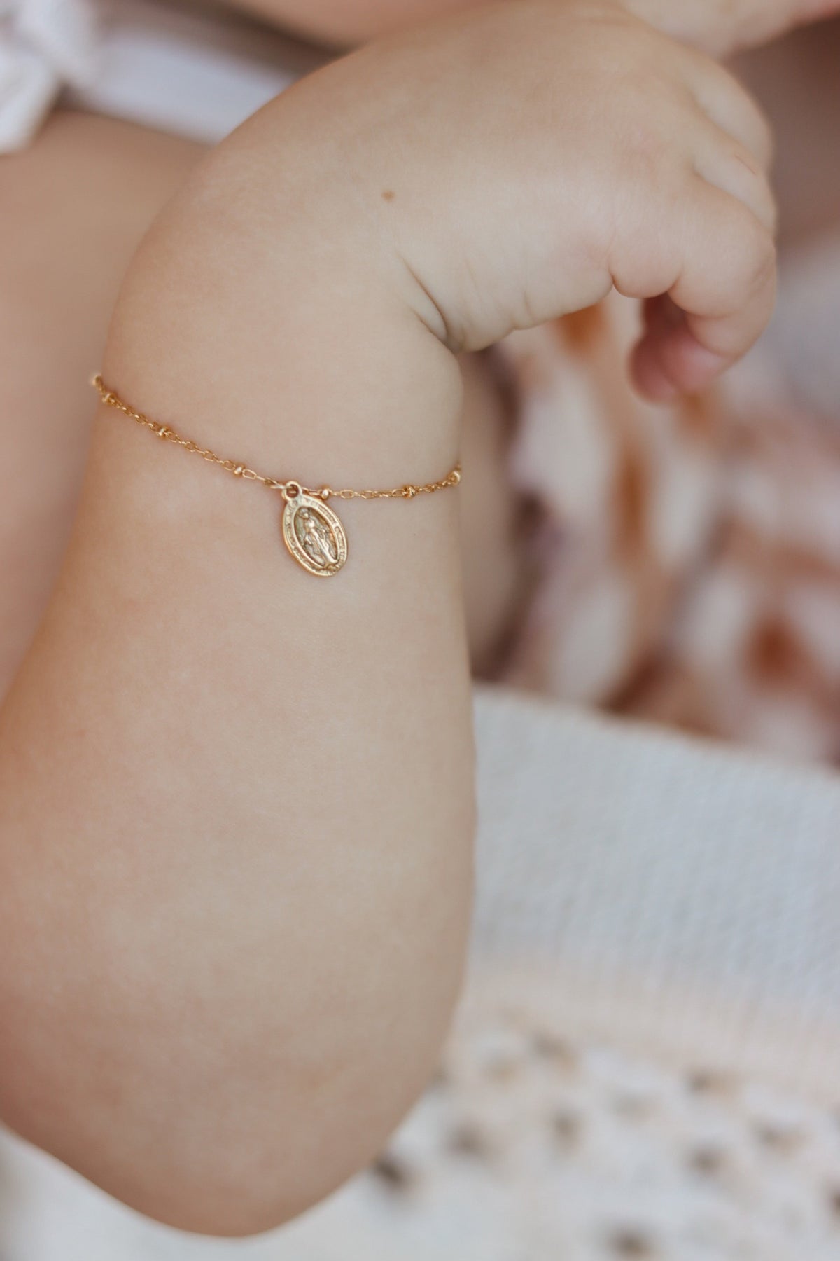 Miraculous Medal Bracelet Set | Mommy and Me