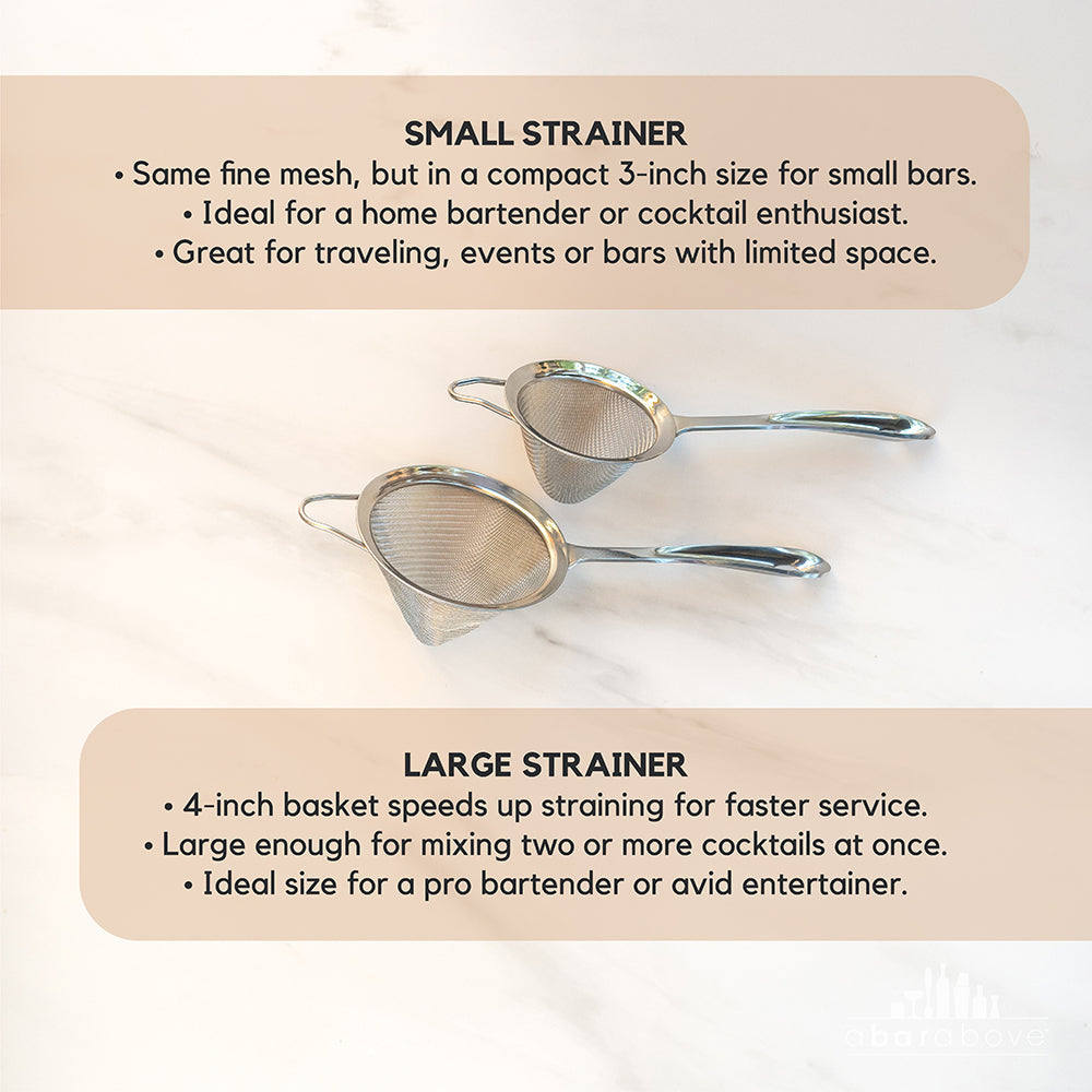 Fine Mesh Strainer - Gold