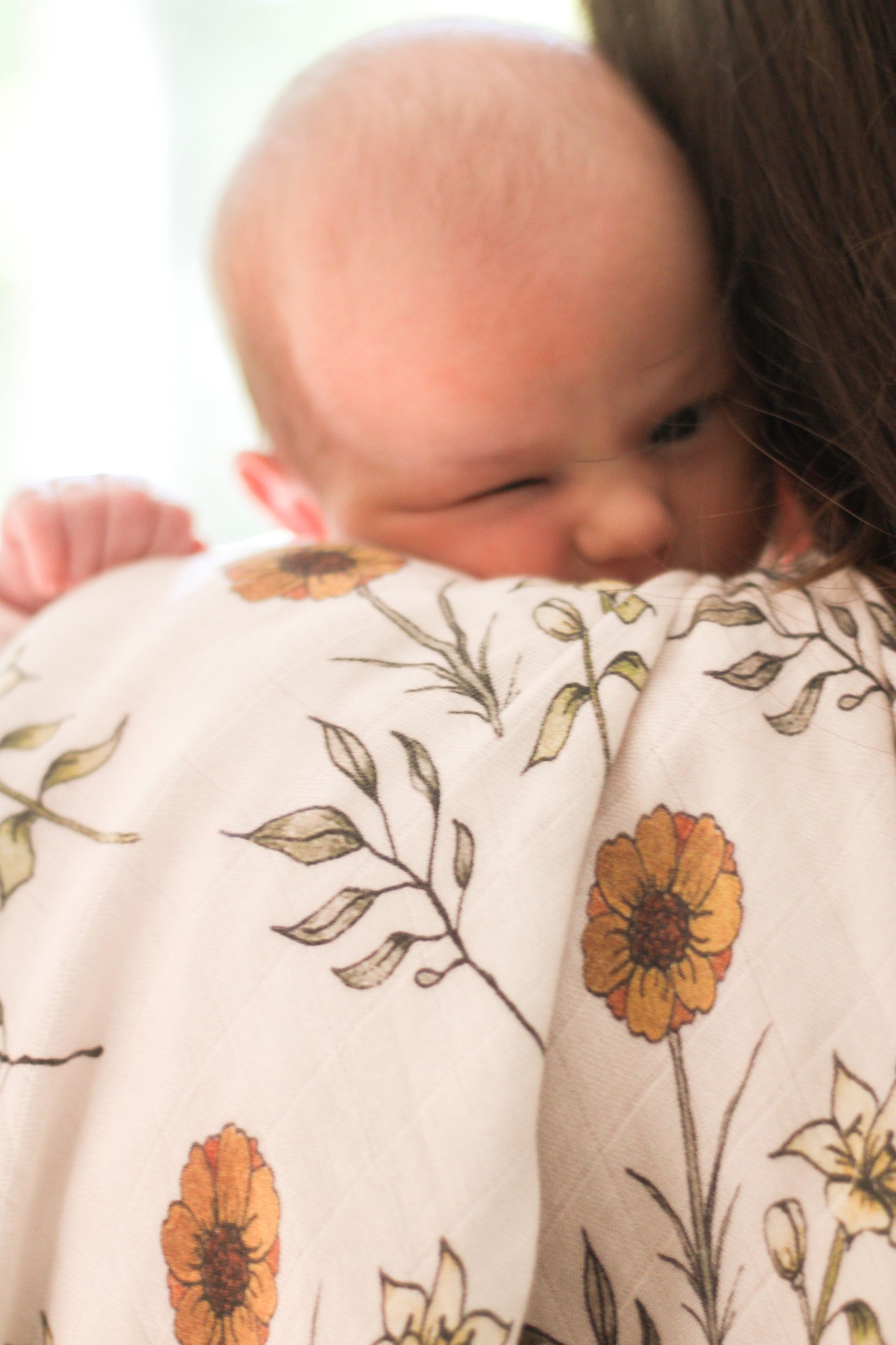 Holy Family Muslin Swaddle Blanket