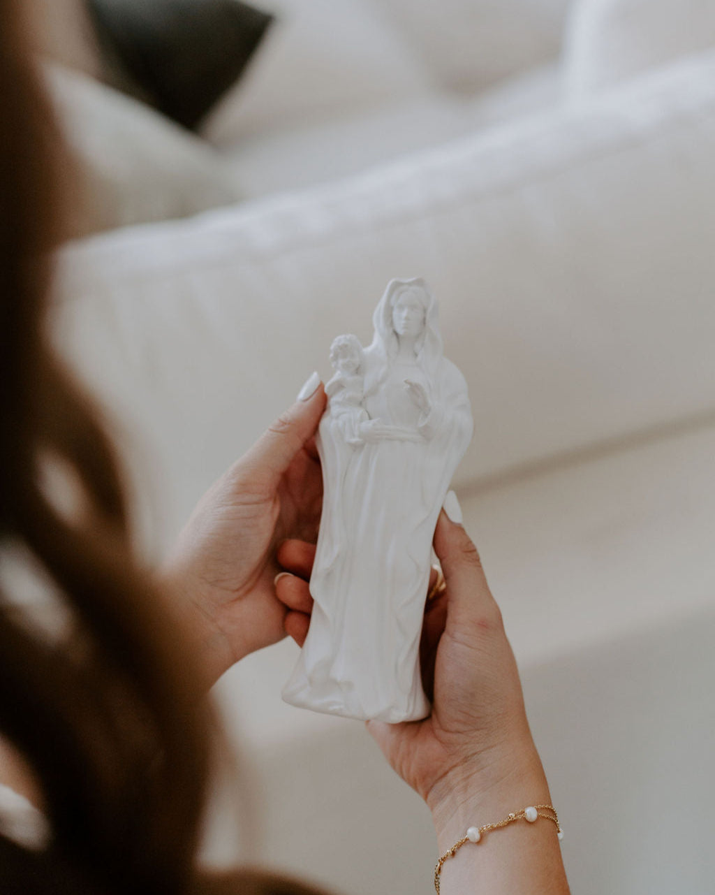 Madonna and Child Statue