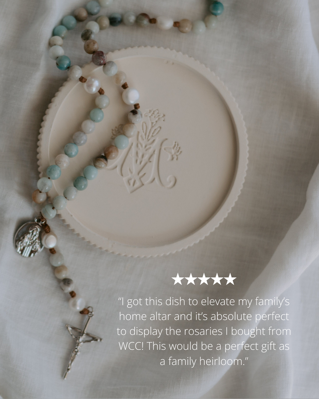 Rosary Dish
