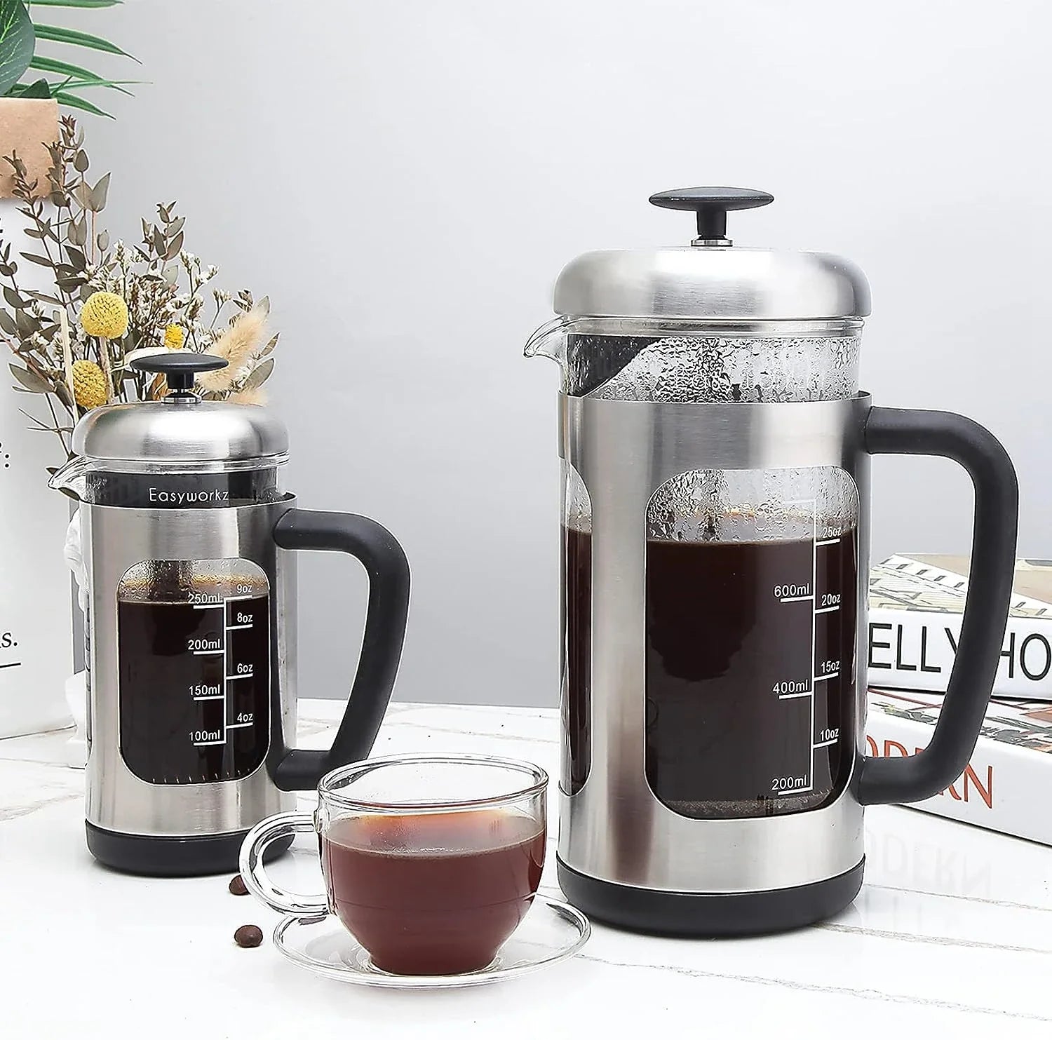 Borosilicate Glass French Press