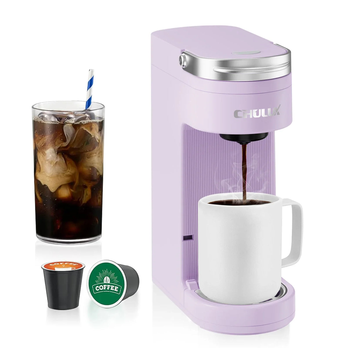 Cafe K- CUP Drip Coffee Maker Capsule Electric Travel Capsule Coffee Machine Ground Coffee Italian