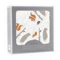 Forest Friends Cotton Hooded Towel and Washcloth Set