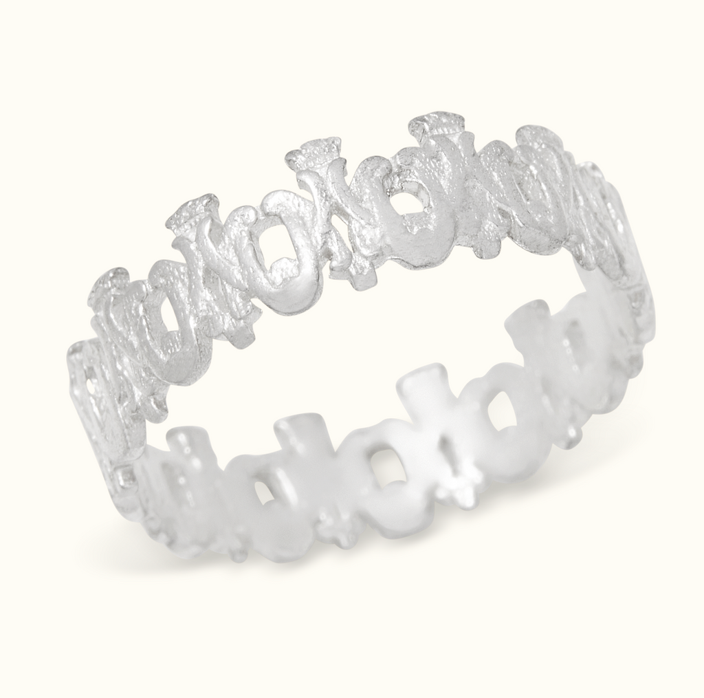 Maria Auspice Ring in Sterling Silver