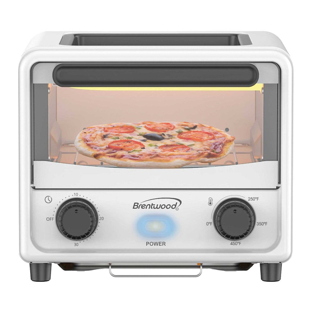 Brentwood 3 Liter Mini Toaster Oven in White