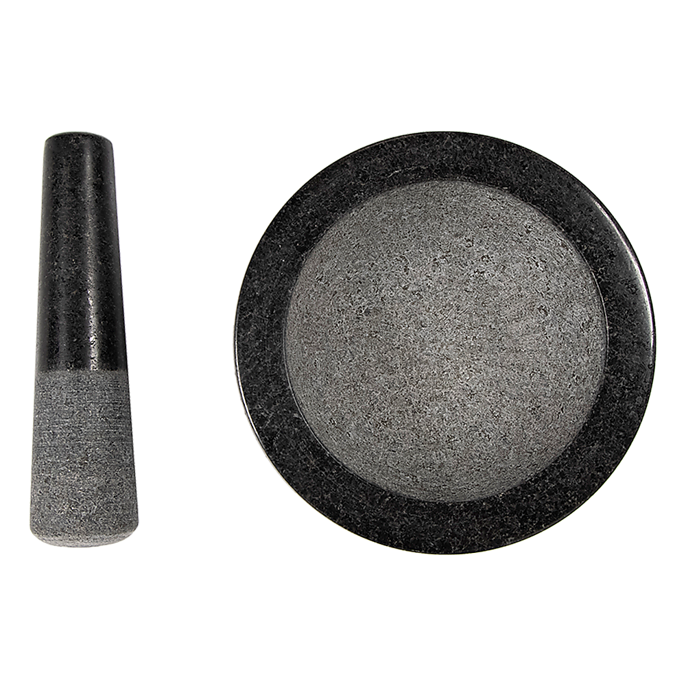 NNEDSZ Large Pestle and Mortar Set Durable Granite Stone Spice & Herb Crusher