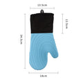 NNEDSZ Gray Spiral Pattern Silicone Oven Mitts - Heat Resistant and Non-Slip Design (1 Pair/2 PCS)