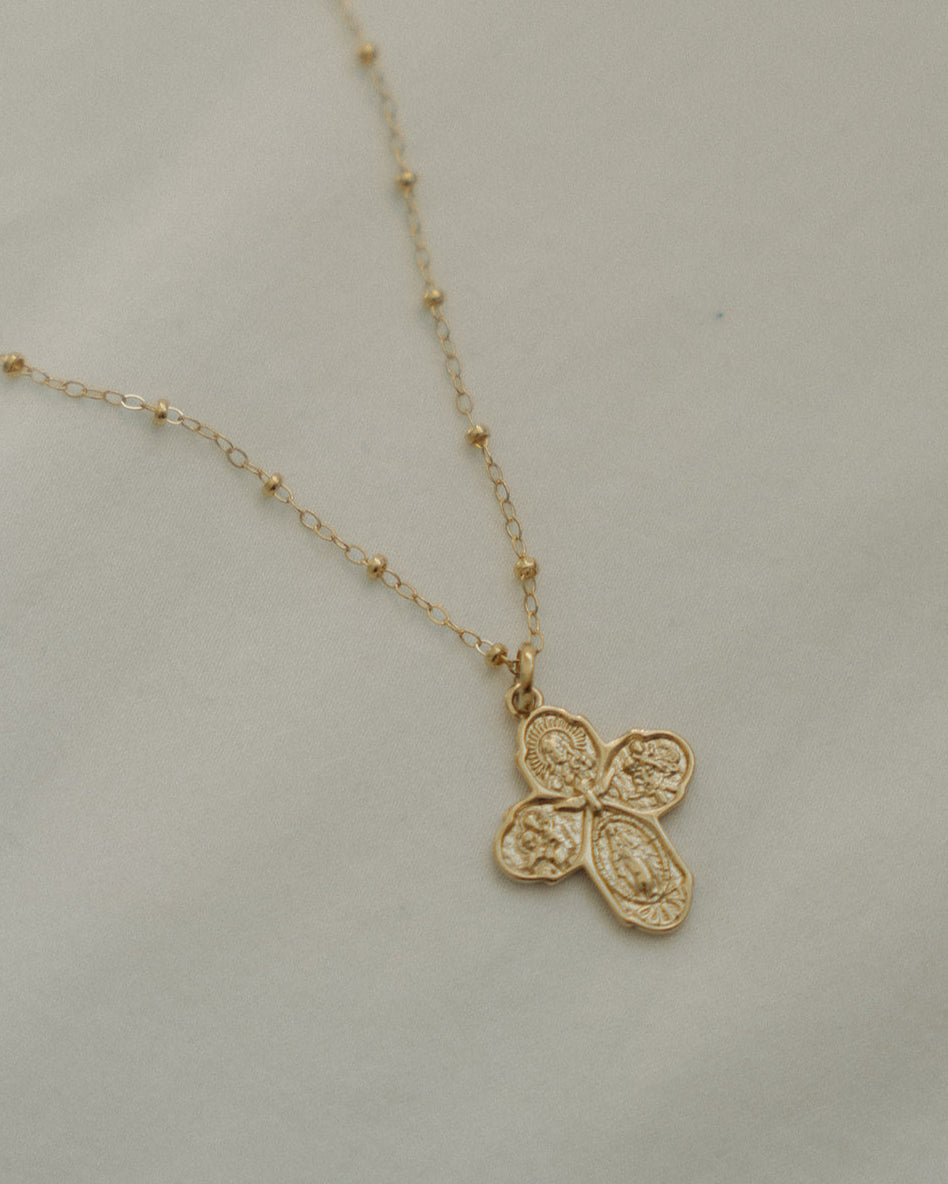 Four Way Cross Necklace