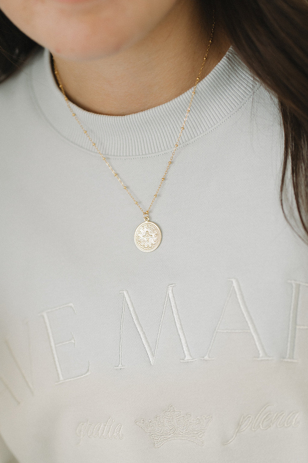 Ave Maria Crewneck Sweatshirt