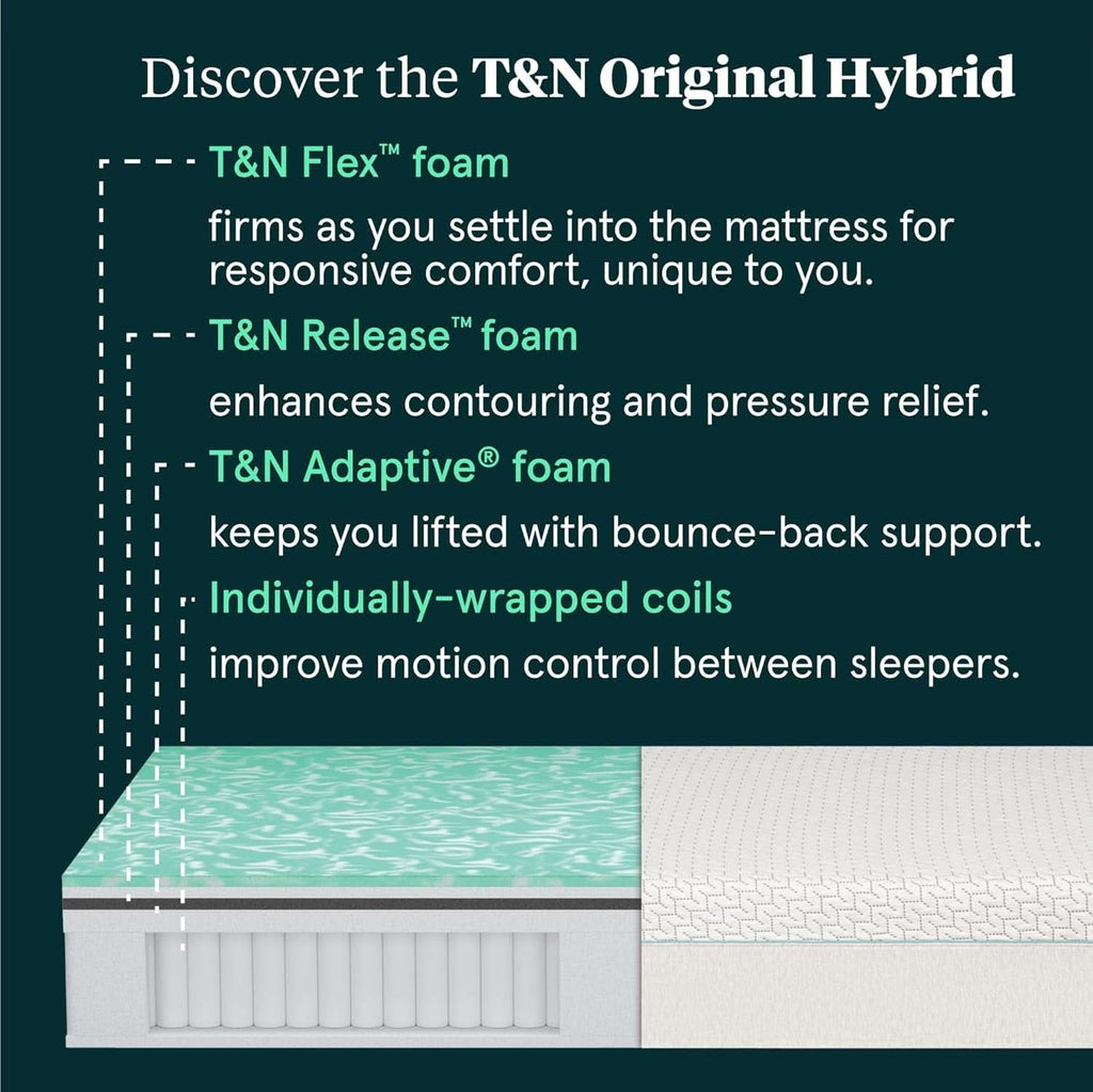 Medium Hybrid King Mattress with Cooling Pressure Relief