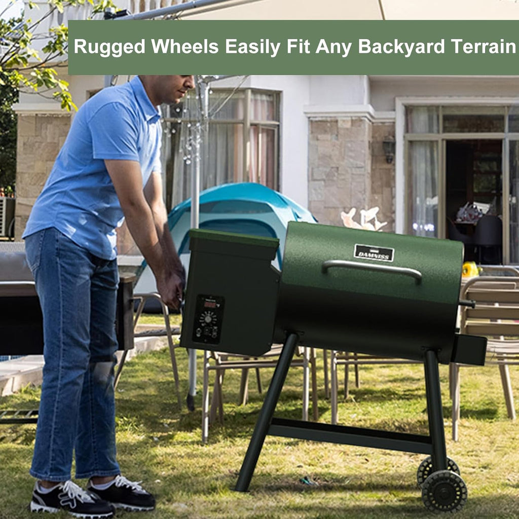 Wood Pellet Grill With Digital Temperature Control