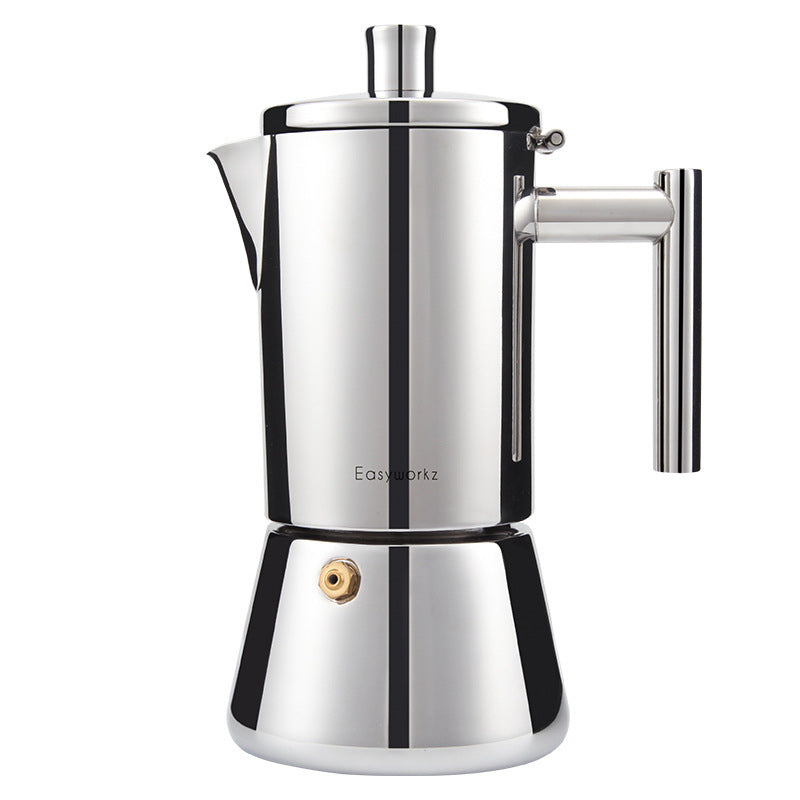 Stainless Steel Induction Moka Pot