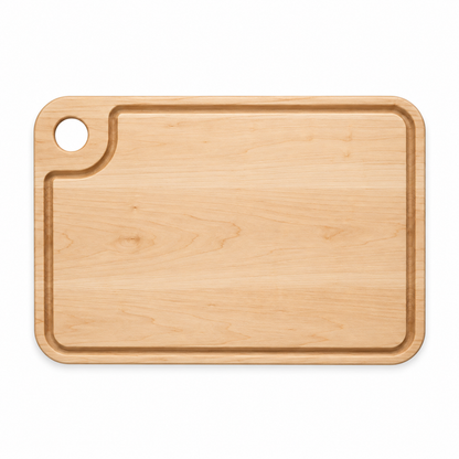 Thumb-Hole Cutting Board