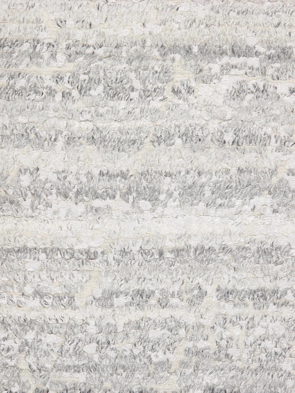 Canvello Modern Hand-Knotted Wool Area Rug- 5' 7" X 8' 6"
