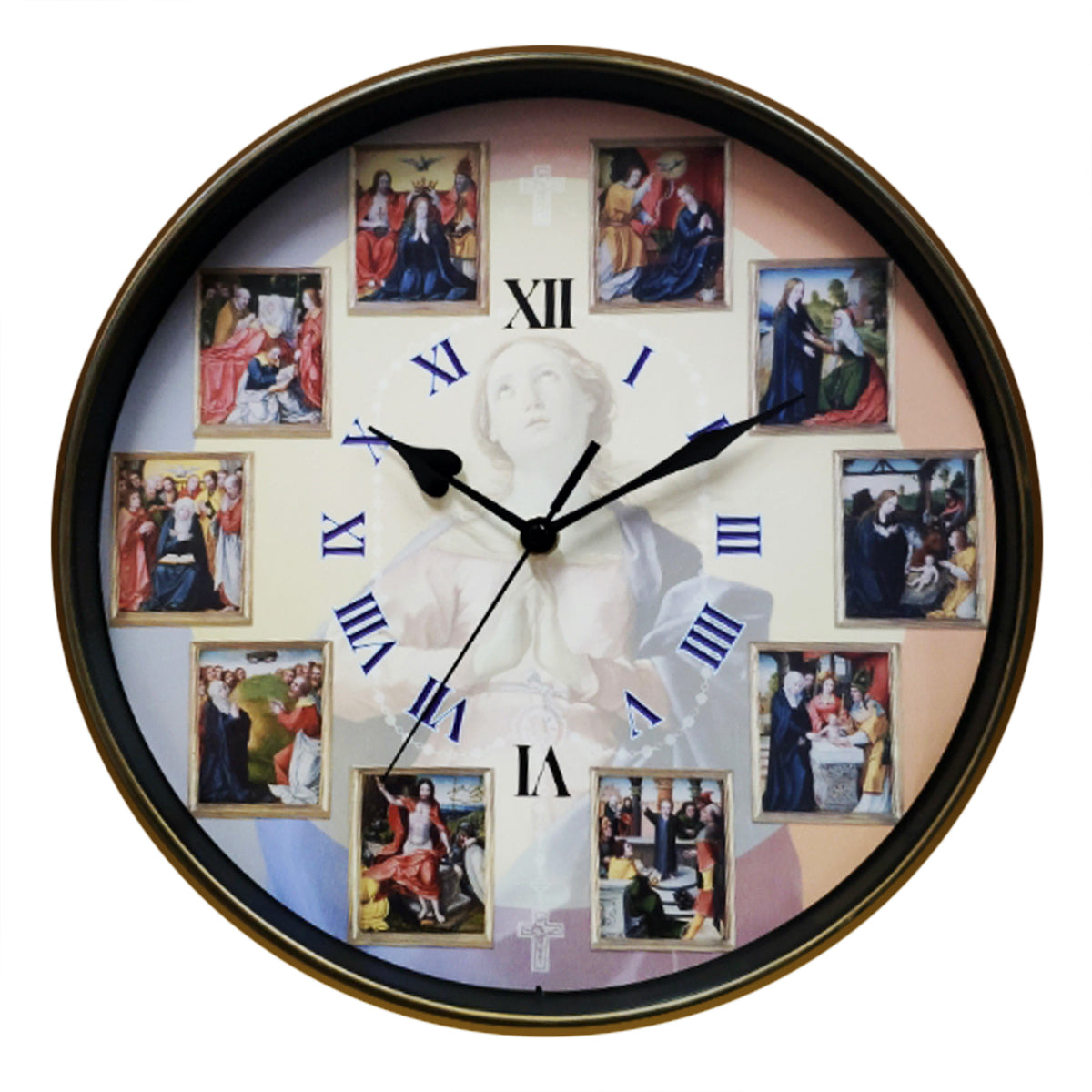 Rosary Prayer Clock - Joyful and Glorious Mysteries - Buy 1 Get 1 Free