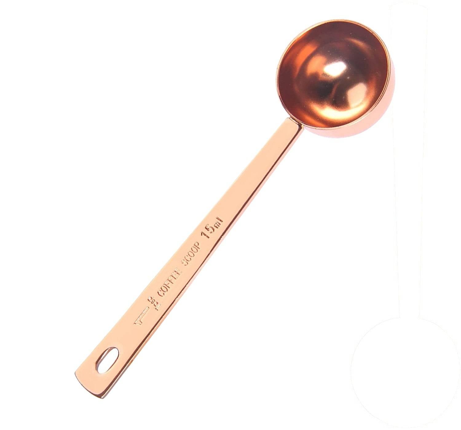 Coffee Scoop Stainless Steel Measuring Spoon Coffee Spoon Silver Gold