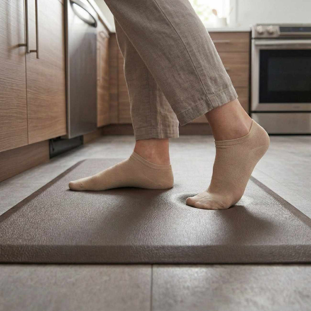 Anti-Fatigue Kitchen Mat, Black - Clearance