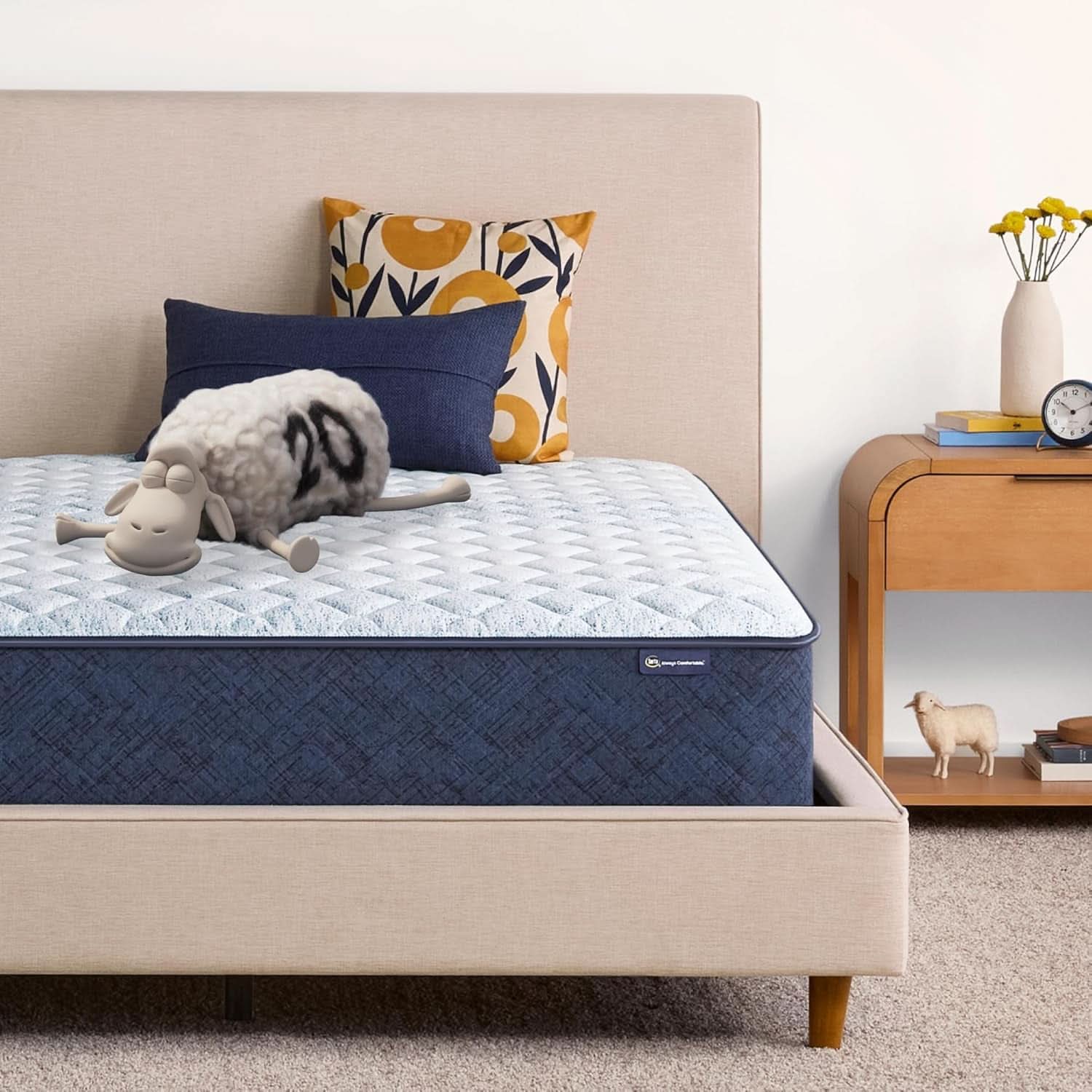 Cooling Hybrid King Mattress With Targeted Support Zones