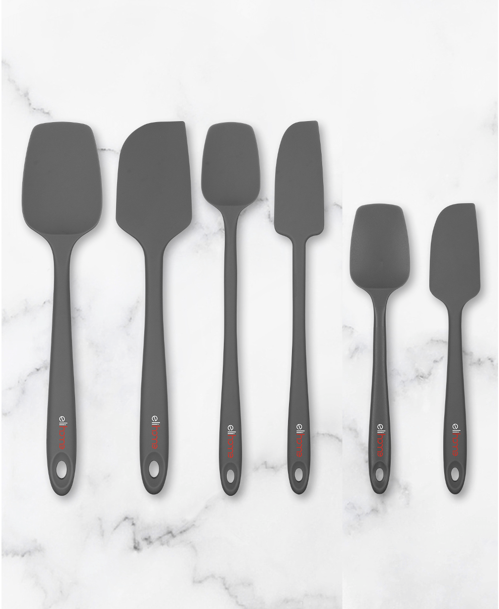 Elihome 6 Piece Silicone Spatula Set