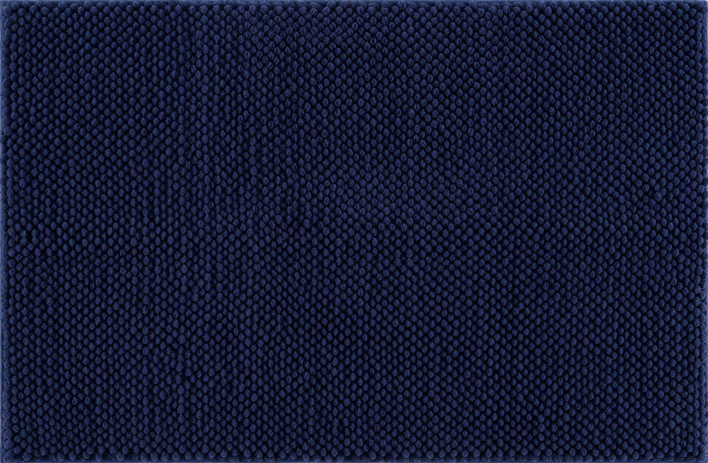 Washable Bath Mat, Navy Blue