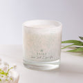 Bless Us O Lord Toile Prayer Candle