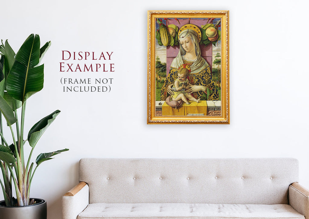 Our Lady of the Harvest Painting on Stretched Canvas - Small