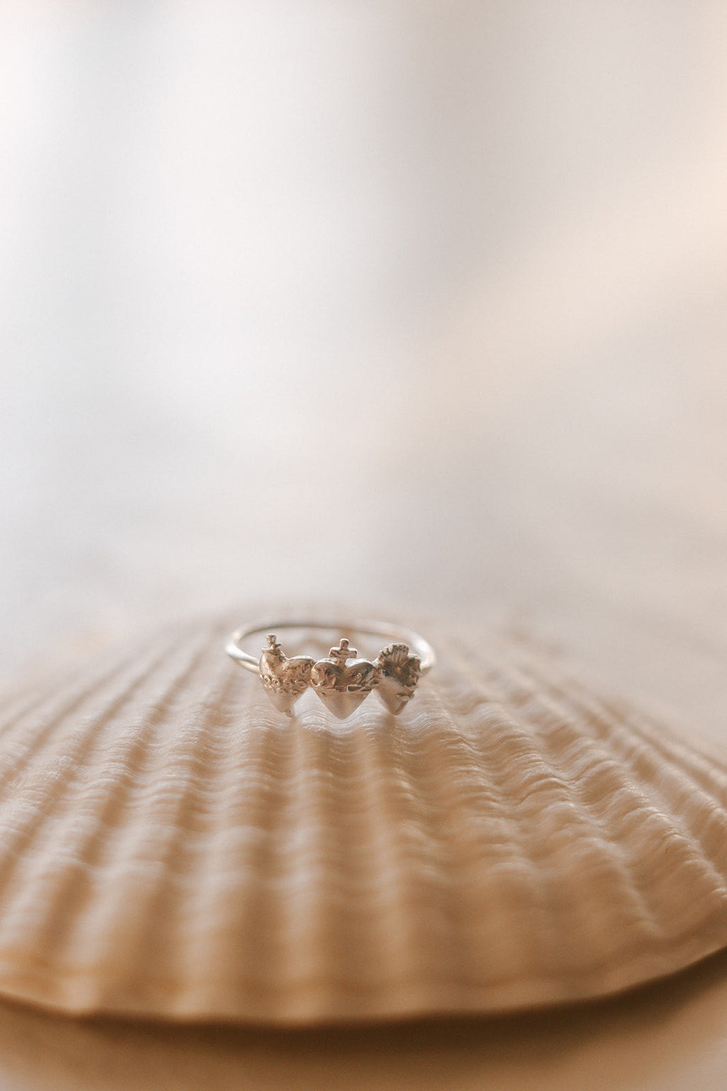 Holy Family Hearts® Ring in Sterling Silver