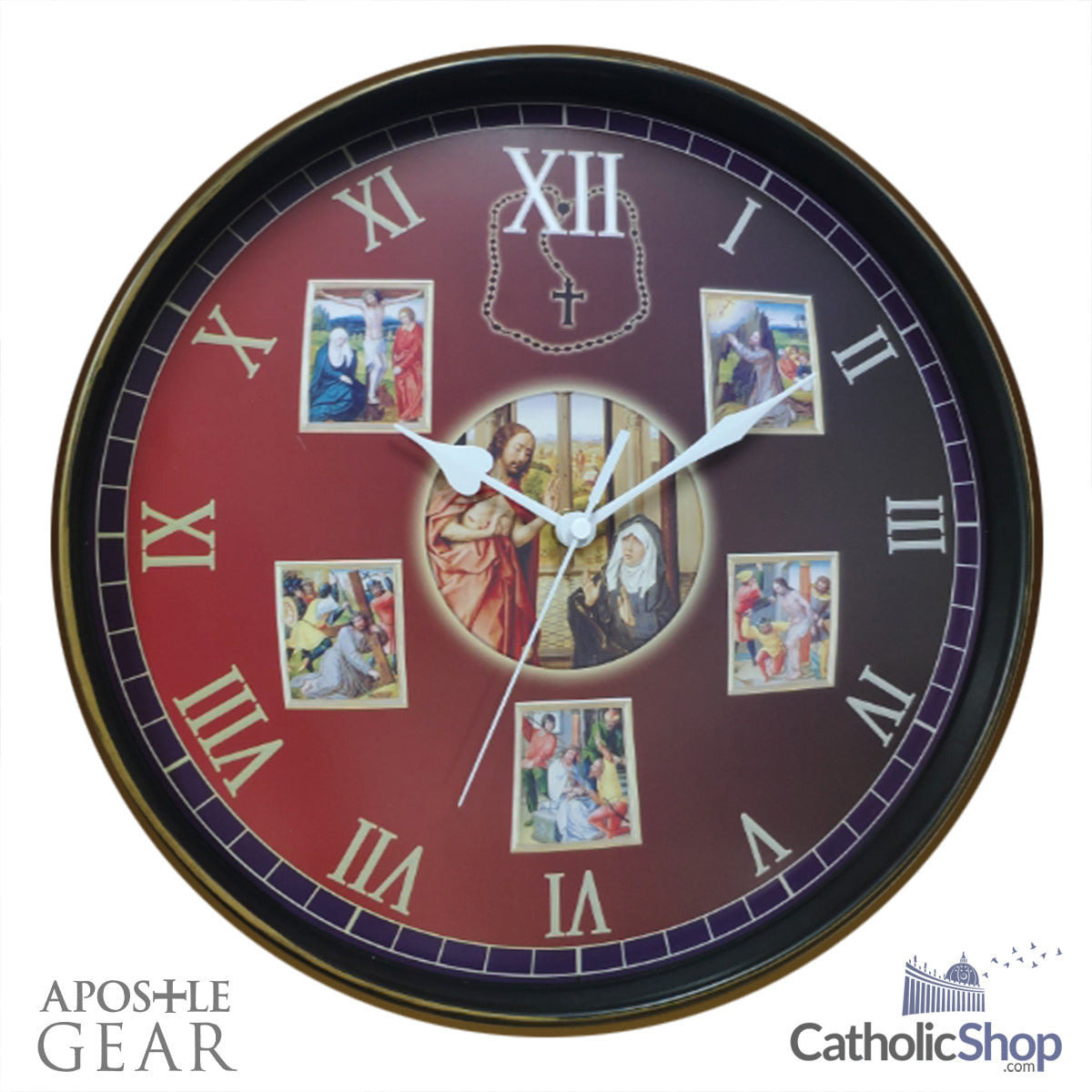 Rosary Prayer Clock - Sorrowful Mysteries - Buy 1 Get 1 Free