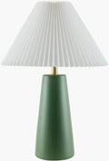 Forest Green Traditional Table Lamp for bedside or console tables